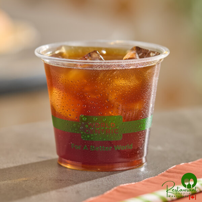 World Centric 6 oz. PLA Plastic Compostable Cold Cup - 2,000/Case