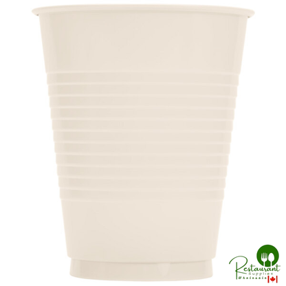 Creative Converting 28161081 16 oz. Ivory Plastic Cup - 240/Case