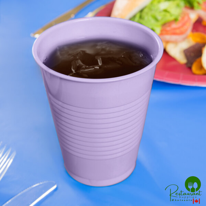 Creative Converting 28193081 16 oz. Luscious Lavender Purple Plastic Cup - 240/Case