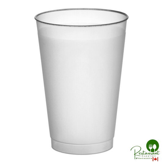 WNA Comet Frost-Flex 14 oz. Frosted Plastic Tumbler - 500/Case