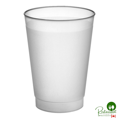 WNA Comet Frost-Flex 8 oz. Frosted Plastic Tumbler - 500/Case