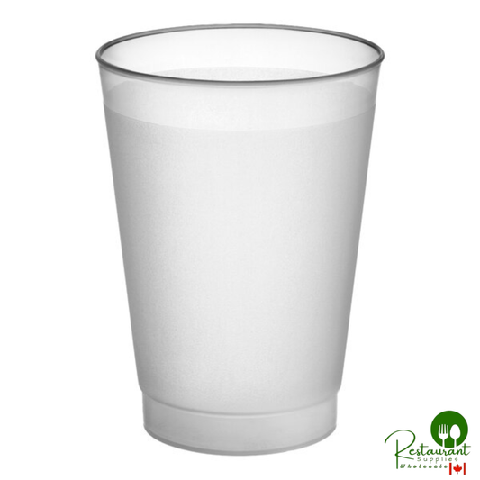 WNA Comet Frost-Flex 8 oz. Frosted Plastic Tumbler - 500/Case