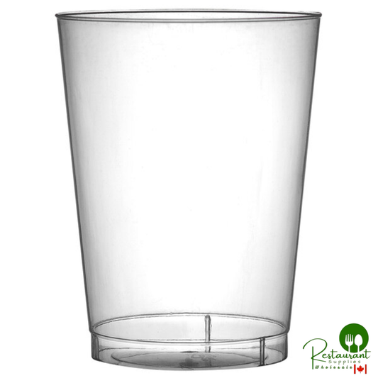 Fineline 412-CL Savvi Serve 12 oz. Tall Clear Hard Plastic Tumbler - 500/Case