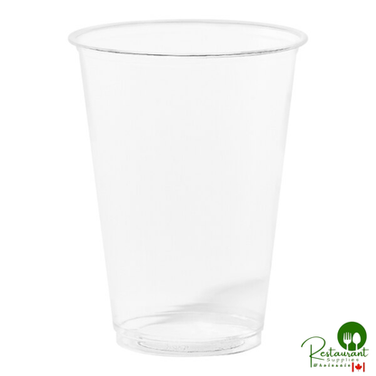Tossware Natural 16 oz. Customizable Plant-Based PLA Plastic Arena 96 mm Cold Cup - 1,000/Case
