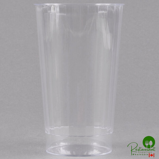 Fineline Renaissance 2416 16 oz. Clear Hard Plastic Crystal Tumbler - 240/Case