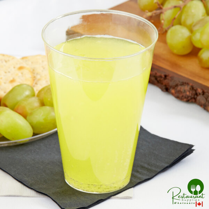 Fineline Savvi Serve 414-CL 14 oz. Tall Clear Hard Plastic Tumbler - 500/Case