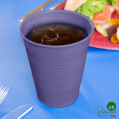 Creative Converting 28115081 16 oz. Purple Plastic Cup - 240/Case