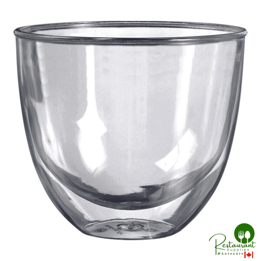 Solia 5.1 oz. Clear Double-Wall Plastic Cup - 200/Case
