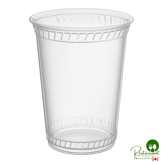 Fabri-Kal GC16S Greenware 16/18 oz. Compostable Clear Customizable Plastic Cold Cup - 1,000/Case