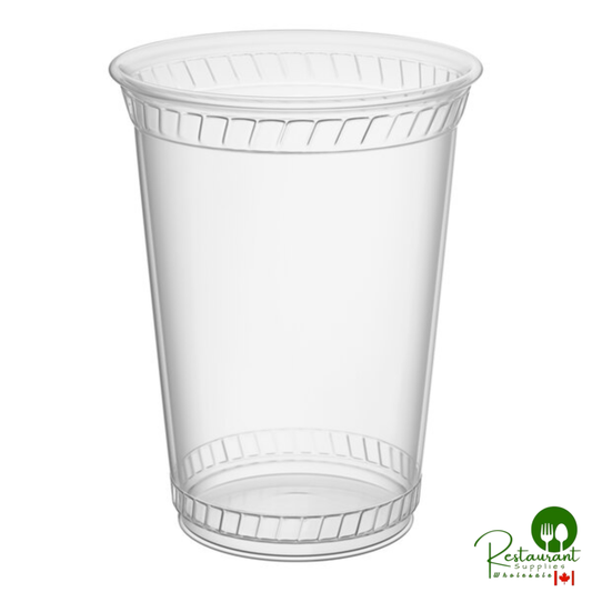 Fabri-Kal KC16S Kal-Clear 16 oz. / 18 oz. Squat Clear Customizable Cup - 1,000/Case