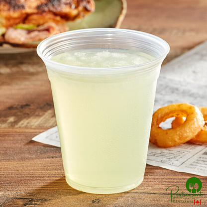 Fabri-Kal NC12S Nexclear 12 / 14 oz. Clear Customizable Squat Plastic Cup - 1,000/Case