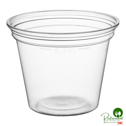 Fabri-Kal NC9OF Nexclear 9 oz. Clear Customizable Old Fashioned Plastic Cup - 1,000/Case