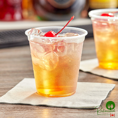 Fabri-Kal NC7 Nexclear 7 oz. Clear Customizable Plastic Cup - 1,000/Case