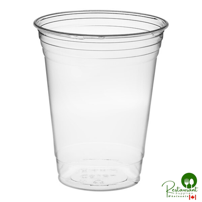 Solo Ultra Clear™ TP16D 16 oz. Customizable Clear PET Plastic Squat Cold Cup - 1,000/Case