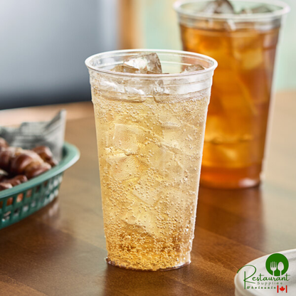 Solo Ultra Clear™ TD24 24 oz. Customizable Clear PET Plastic Cold Cup - 600/Case