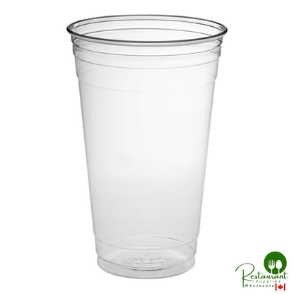 Solo Ultra Clear™ TD24 24 oz. Customizable Clear PET Plastic Cold Cup - 600/Case