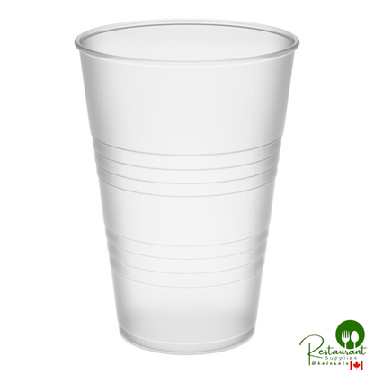 Dart Y10 Conex Galaxy 10 oz. Translucent Plastic Cold Cup - 2,500/Case