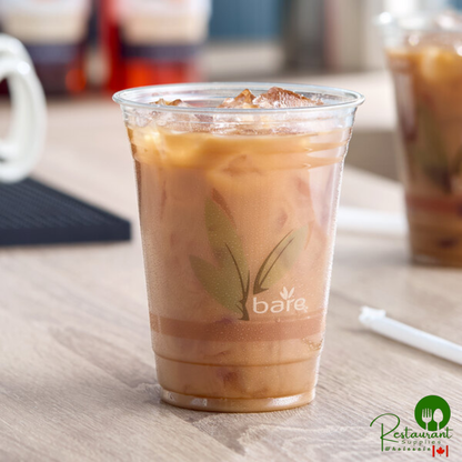 Bare by Solo RTP16DBARE Eco-Forward 16 oz. RPET Cold Cup - 1,000/Case