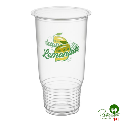 32 oz. PET Lemonade Cup By Prime - 500/Case