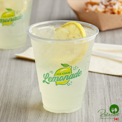 12 oz. PET Lemonade Cup By Prime - 1,000/Case