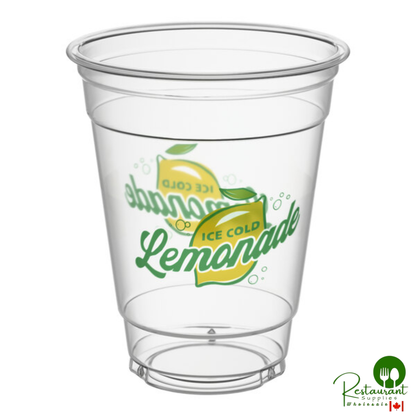 12 oz. PET Lemonade Cup By Prime - 1,000/Case