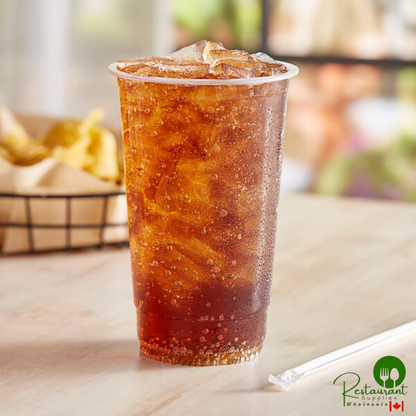 32 oz. PLA Compostable Plastic Cold Cup By Prime - 500/Case