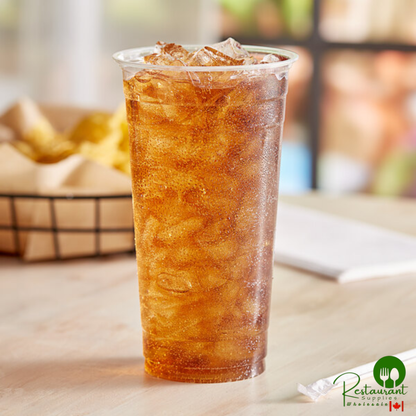 24 oz. PLA Compostable Plastic Cold Cup By Prime - 600/Case