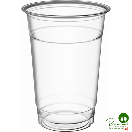 Clear PET Customizable Plastic Cold Cup - 16 oz. By Prime - 1,000/Case
