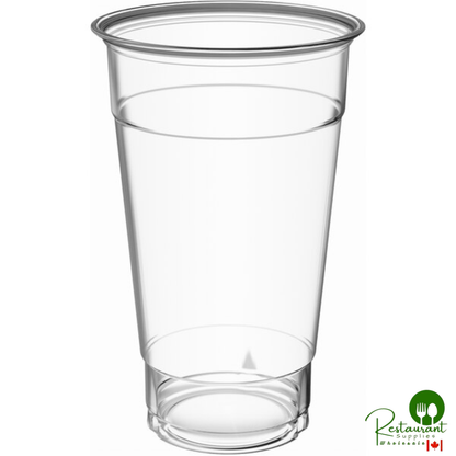 Clear PET Customizable Plastic Cold Cup - 20 oz. By Prime - 600/Case