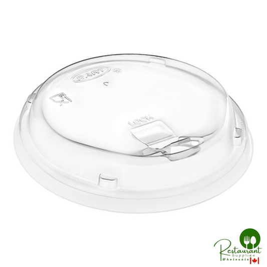 Dart Prima Clear 12-26 oz. Polypropylene Reclosable Strawless Lid - 1,000/Case