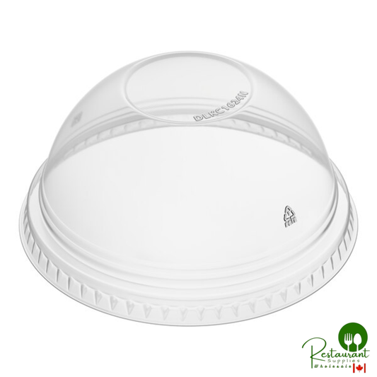Fabri-Kal DLKC16/24NH Kal-Clear / Nexclear 12 / 14, 16 / 18, 20, and 24 oz. Clear Plastic Dome Lid - 1,000/Case