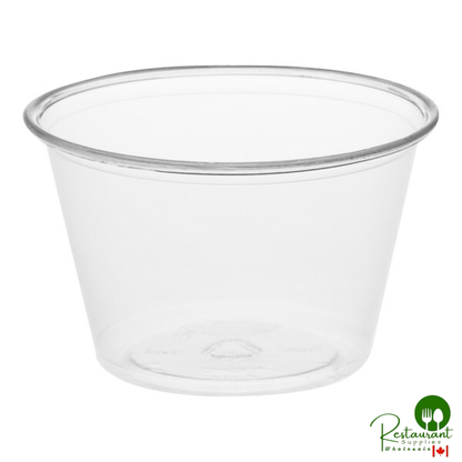 Dart Conex Complements 400PC 4 oz. Clear Plastic Souffle / Portion Cup - 2,500/Case
