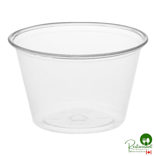 Dart Conex Complements 400PC 4 oz. Clear Plastic Souffle / Portion Cup - 2,500/Case