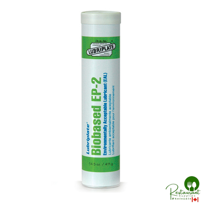 L0341-098 LUBRIPLATE BIO-BASED EP-2 GREASE, ADHESIVE, ISO-100, PASSES US-EPA ACUTE TOXICITY TEST LC-50, MEETS US-EPA VESSEL GENERAL PERMIT (VGP) – CASE OF 40 CARTRIDGES