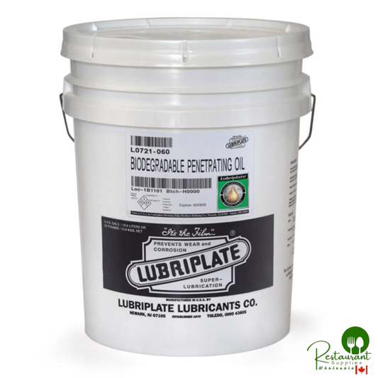 L0721-060 LUBRIPLATE BIODEGRADABLE PENETRATING OIL – 5 GALLON PAIL