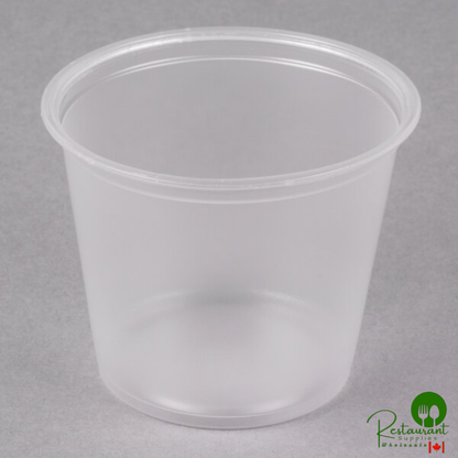 Dart Conex Complements 550PC 5.5 oz. Clear Plastic Souffle / Portion Cup - 2,500/Case