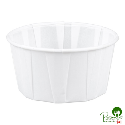 Solo SCC400 4 oz. White Paper Souffle / Portion Cup - 5,000/Case
