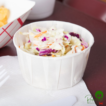 Solo SCC550 5.5 oz. Paper Souffle / Portion Cup - 5,000/Case