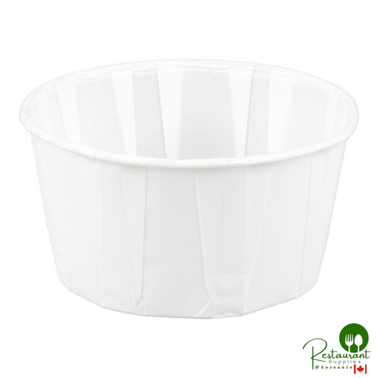 Solo SCC550 5.5 oz. Paper Souffle / Portion Cup - 5,000/Case