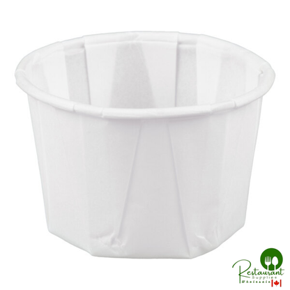 Solo 125-2050 1.25 oz. Paper Souffle / Portion Cup - 5,000/Case