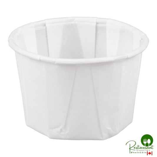 Solo 125-2050 1.25 oz. Paper Souffle / Portion Cup - 5,000/Case