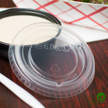 Solo SCCLDSS23 Wide Sauce / Portion Cup Snaptight Lid for 2.5 oz. and 3.5 oz. Cups - 2,500/Case