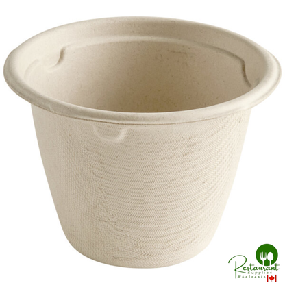 World Centric 4 oz. Compostable Fiber Portion Cup CU-SC-U4 - 1,000/Case
