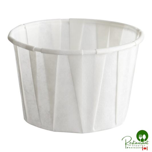 Genpak F200 Harvest Paper 2 oz. Souffle / Portion Cup - 5,000/Case