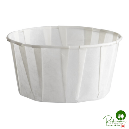 Genpak F550 Harvest Paper 5.5 oz. Souffle / Portion Cup - 5,000/Case