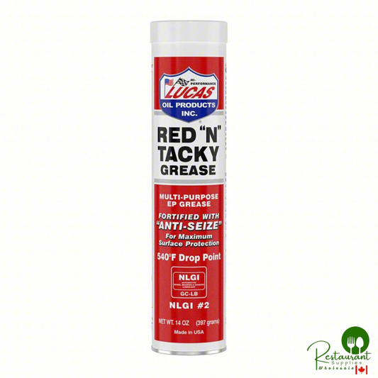 LUCAS OIL RED “N” TACKY 10005-30 GREASE – 30 Pack