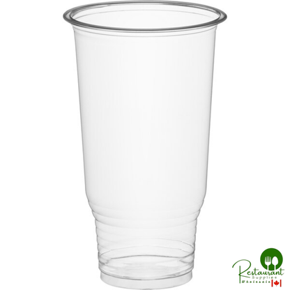 Clear PET Plastic Cold Cup - 32 oz. By Prime - 500/Case