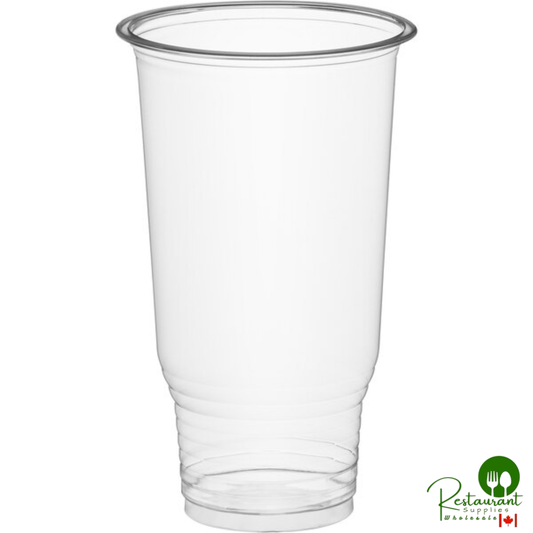 Clear PET Plastic Cold Cup - 32 oz. By Prime - 500/Case