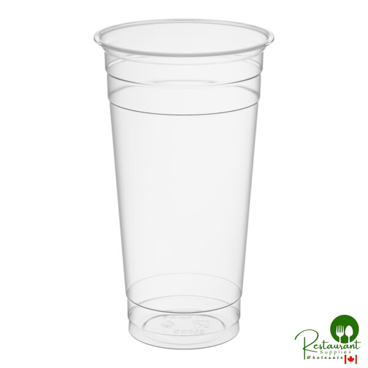 Heavy Duty 32 oz. Tall Heavy Weight Clear PET Plastic Cold Cup By Prime - 300/Case