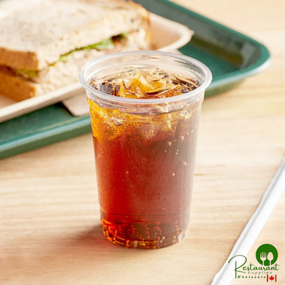 10 oz. Clear PET Plastic Cold Cup By Prime - 1,000/Case